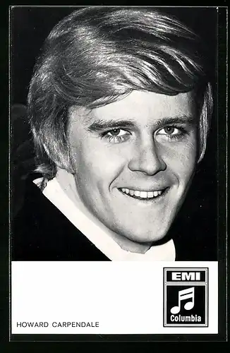 AK Musiker Howard Carpendale mit Föhnfrisur