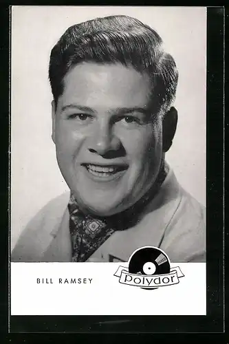 AK Musiker Bill Ramsey mit lächelndem Gesicht