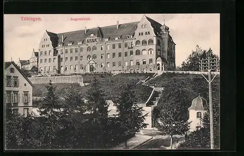 AK Tübingen, Augenklinik von unten gesehen