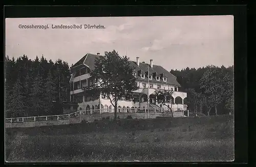 AK Bad Dürrheim, Grossherzogliches Landessolbad