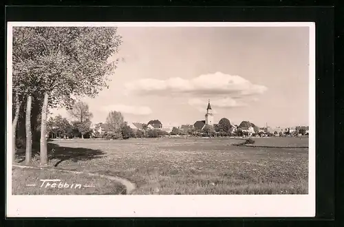 AK Trebbin, Ortspartie mit Kirche