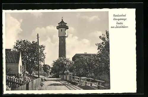 AK Wangerooge, Partie am Leuchtturm