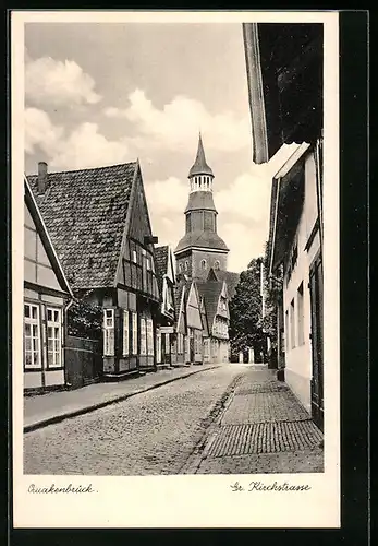 AK Quakenbrück, Grosse Kirchstrasse