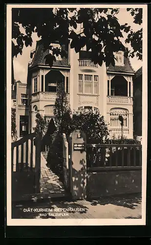 AK Bad Salzuflen, Diät-Kurheim Riepenhausen