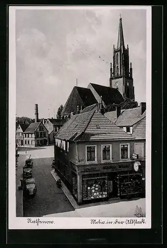 AK Rathenow, Ortspartie in der Altstadt