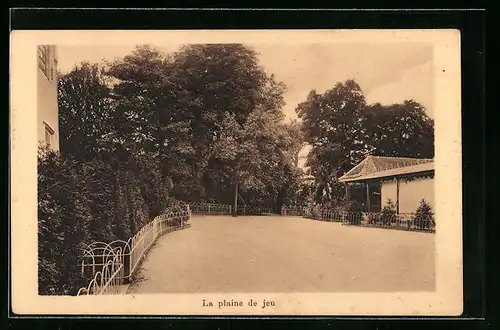 AK Tirlemont, Pensionnat Notre-Dame, La plaine de jeu