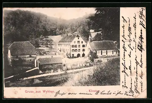 AK Wyhlen, Blick auf das Kloster