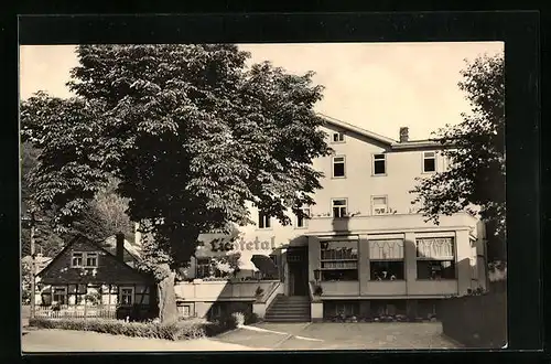 AK Unterweissbach i. Thür. Wald, Vertragshaus des FDGB Zum Lichtetal