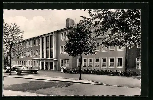 AK Bünde i. W., Vorderansicht des Krankenhaus