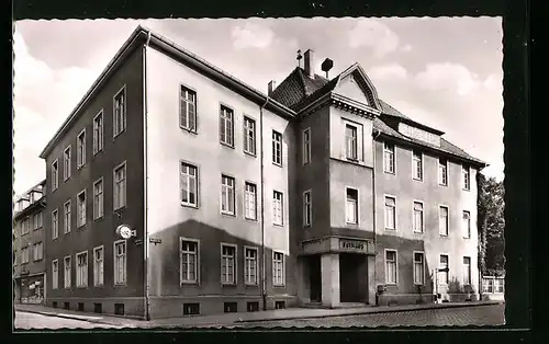 AK Bünde i. W., Fassade des Rathauses