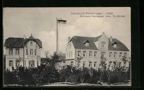 AK Kellenhusen i. Holst., Pensionat Hamburger Heim Th. Behnke