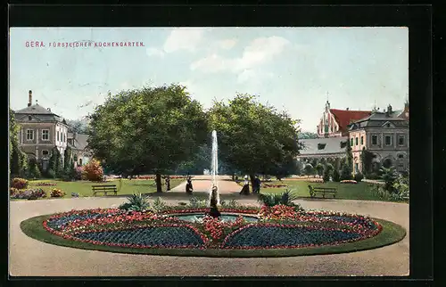 AK Gera, Fürstlicher Küchengarten