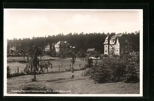 AK Masserberg /Thür. Wald, Blick auf Hotel Daheim