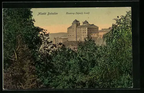 AK Mladá Boleslav, Kasárny bývalý hrad