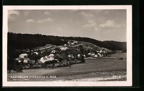 AK Racineves u Kácova n. Sáz, Panorama