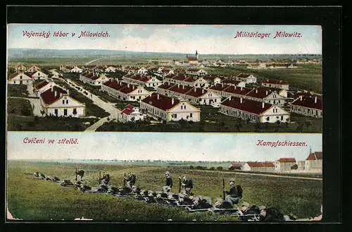 AK Milowitz, Militärlager, Kampfschiessen