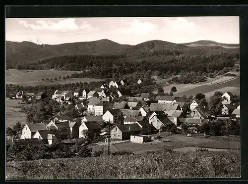 AK Dohrenbach, Teilansicht aus der Vogelschau