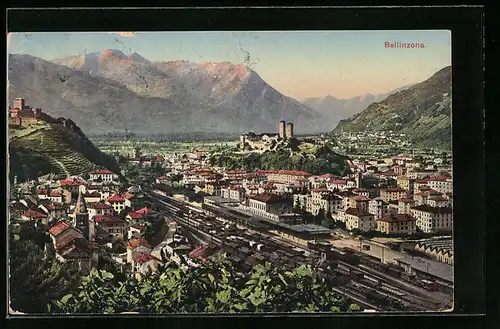 AK Bellinzona, Teilansicht