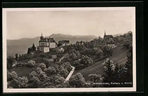 AK Walzenhausen, Kurhaus und Kirche