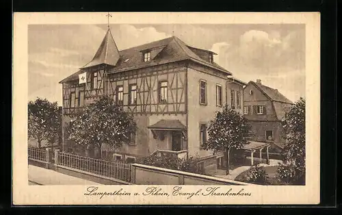 AK Lampertheim /Rh., Evangelisches Krankenhaus