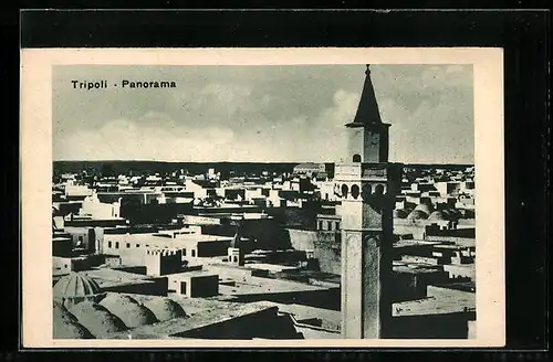 AK Tripoli, Blick über die Häuser