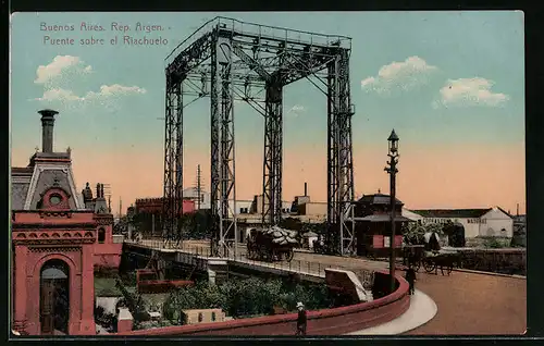 AK Buenos Aires, Puente sobre el Riachuelo