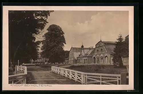 AK Knoop bei Holtenau, Ortspartie