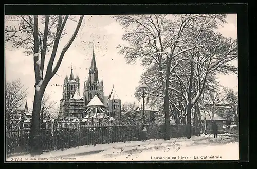 AK Lausanne, La Cathedrale