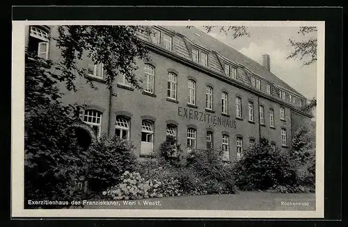 AK Werl i. Westf., Exertienhaus der Franziskaner