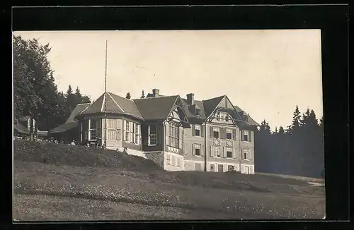 AK Adlersberg b. Suhl, Ferienheim Stutenhaus der Ferienheimgenossenschaft Naturfreunde Jena