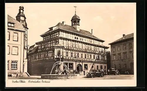 AK Vacha /Rhön., Historisches Rathaus