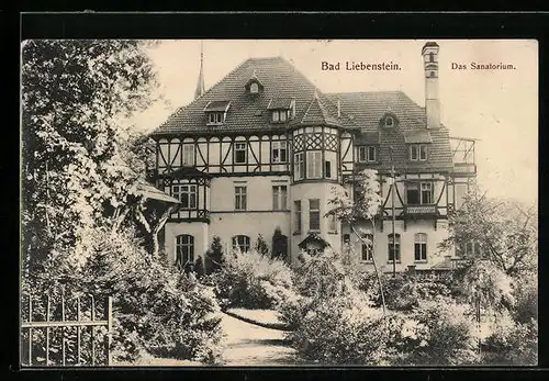 AK Bad Liebenstein, Ansicht Sanatorium