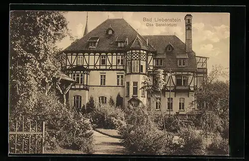 AK Bad Liebenstein, Ansicht Sanatorium