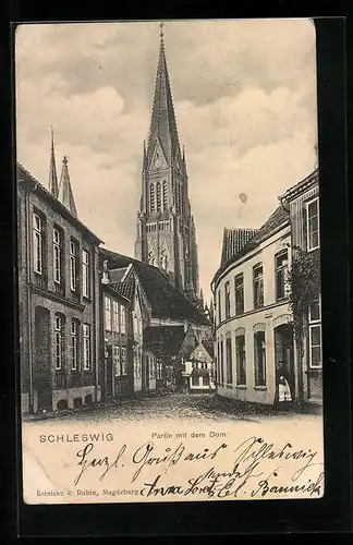 AK Schleswig, Partie mit dem Dom