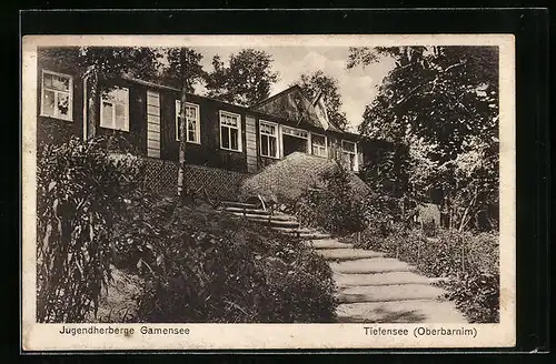 AK Tiefensee (Oberbarnim), Jugendherberge Gamensee