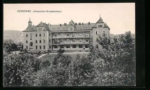 AK Heidenau, Johanniter-Krankenhaus, Frontansicht