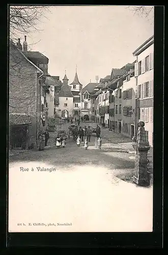 AK Valangin, Rue à Valangin