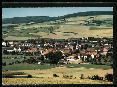 AK Ottbergen /West., Teilansicht aus der Vogelschau