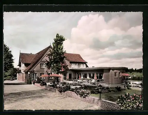 AK Hanstedt /Kr. Harburg, Fritz Sellhorn`s Gast- und Pensionshaus Zu den Linden