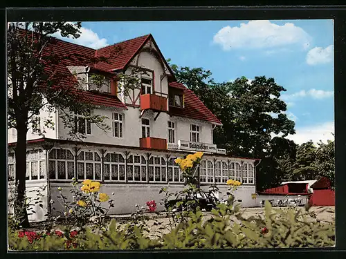 AK Rotenburg /Wümme, Pinkes Hotel Waldschlosschen