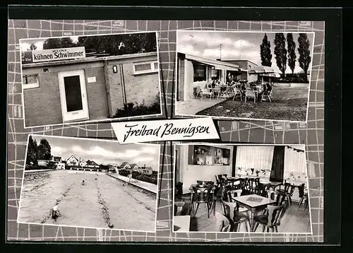 AK Bennigsen, Freibad mit Gaststätte Zum kühnen Schwimmer