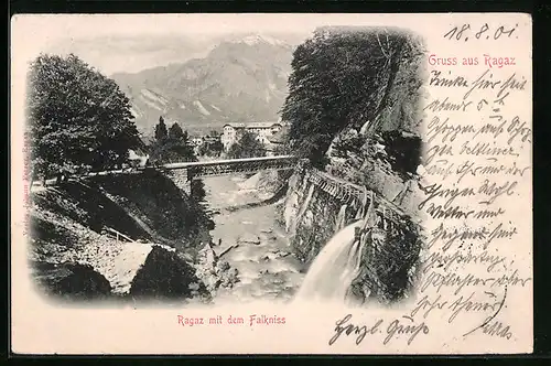 AK Ragaz, Panorama mit dem Falkniss