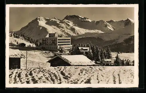 AK Arosa, Teilansicht mit Prätschli