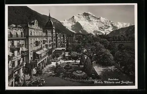 AK Interlaken, Hotels Viktoria und Jungfrau