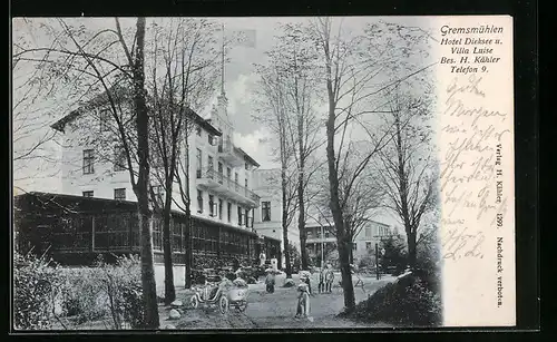 AK Gremsmühlen, Hotel Dieksee und Villa Luise