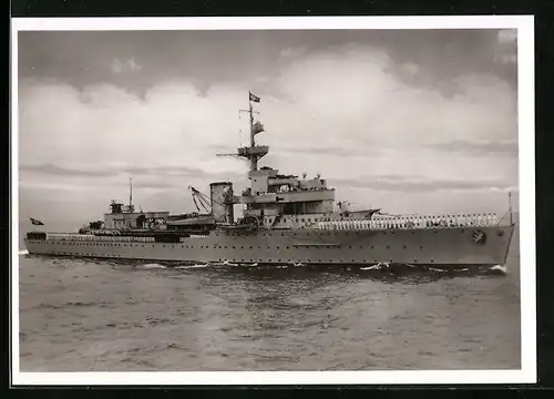 AK Artillerieschulboot Brummer der Kriegsmarine