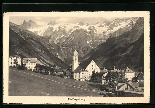 AK Engelberg, Alt-Engelberg im Sonnenschein