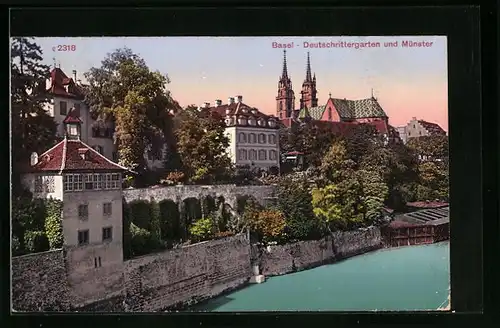 AK Basel, Deutschrittergarten und Münster