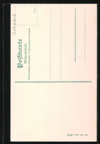 AK Gottlieben, Blick auf Schloss