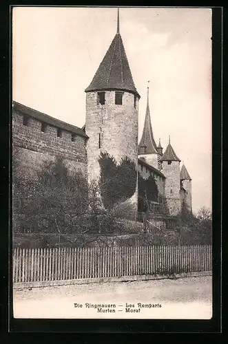 AK Murten, Die Ringmauern